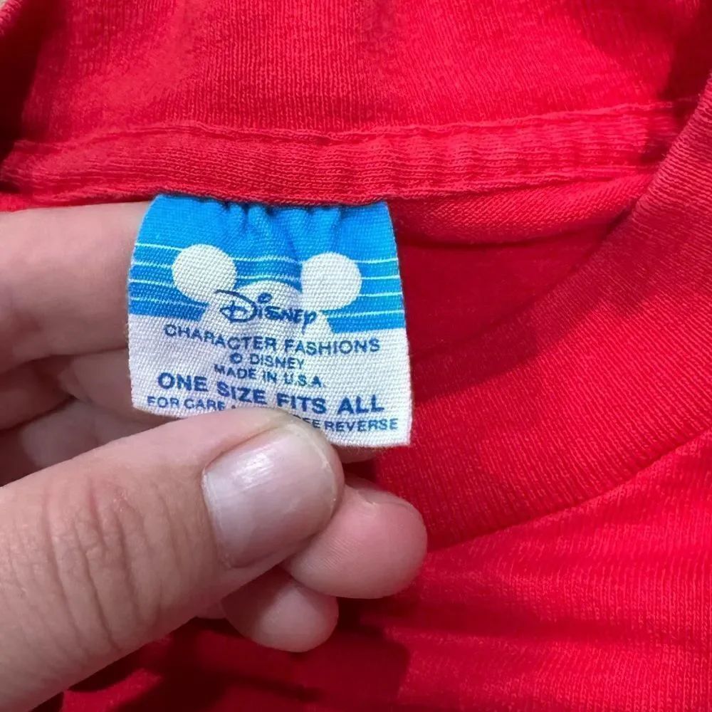 Disney Vintage 90’s Pooh Oversized Sleep Shirt Women’s One Size Valentines Heart - Picture 3 of 3